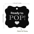 thumbnail image 7 of Inkdotpot Ready To Pop Baby Shower Bottle Tag Real Silver Foil Favor Bracket Shape Hang Tags Pack Of 50, 7 of 7