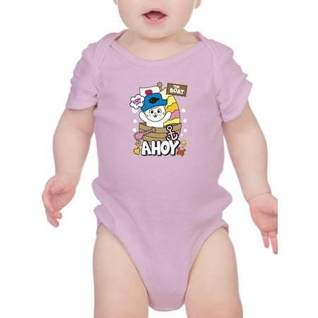 

Ahoy Pirate Cat Bodysuit Infant -Image by Shutterstock 6 Months