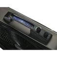 Lasko 20" WeatherShield Select Box Fan with Thermostat, 22.5" H, Black