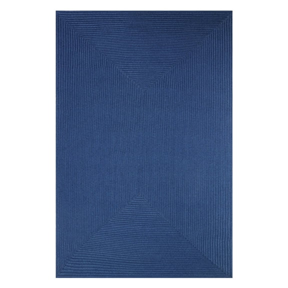 Superior Braided Indoor/ Outdoor Area Rug, 6' Round, Canvas