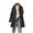 Black coat for women, variant on up to 60% off Gifts Down Coat for Women Womens Thin Puffer Jacket Casual Solid Plus Size Lightweight Cotton Down Overcoat Open Front Zipper Outwear with Removable Hood Winter Down Coat