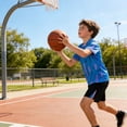 thumbnail image 3 of Adarl Boys Athletic Shorts Set 2 Piece Quick Dry Short Sleeve T-Shirt and Mesh Shorts Soccer Set Sizes 4-14 Years, 3 of 6