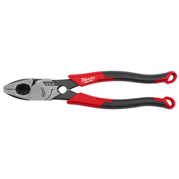 Milwaukee Tool 9" Lineman's Comfort Grip Pliers w/ Thread Cleaner (USA)