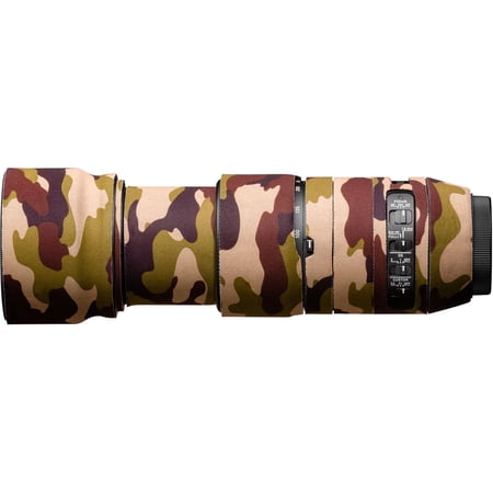 easyCover Lens Oak Neoprene Cover for Sigma 100-400mm f/5-6.3 DG DN OS Contemporary Lens Brown Camouflage