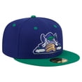 thumbnail image 2 of Men's New Era  Dark Blue Hartford Yard Goats Minor League Theme Nights 59FIFTY Fitted Hat, 2 of 6