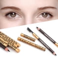 thumbnail image 2 of Flmtop Waterproof Leopard Print Makeup Double Ended Eyebrow Pencil Brush Handy Cosmetic, 2 of 10