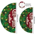 thumbnail image 3 of GZHJMY Christmas Christmas Tree Skirt Home Decoration Large Round Christmas Tree Skirt for Holiday Party Home Christmas Day Ornaments, 35.4", 3 of 6
