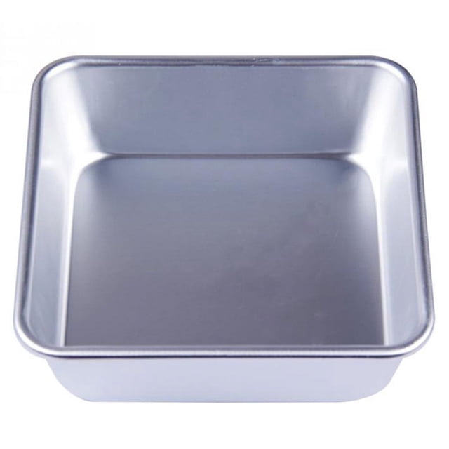 Molde cuadrado para tartas de mousse de aleación de aluminio de 4 pulgadas de Qtmnekly, molde para tartas, utensilios para hornear y decorar
