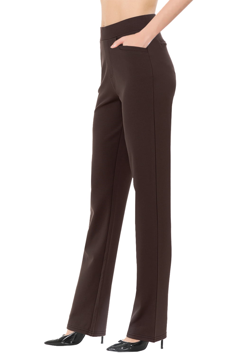 Women's Straight Fit Long Trouser Pants 