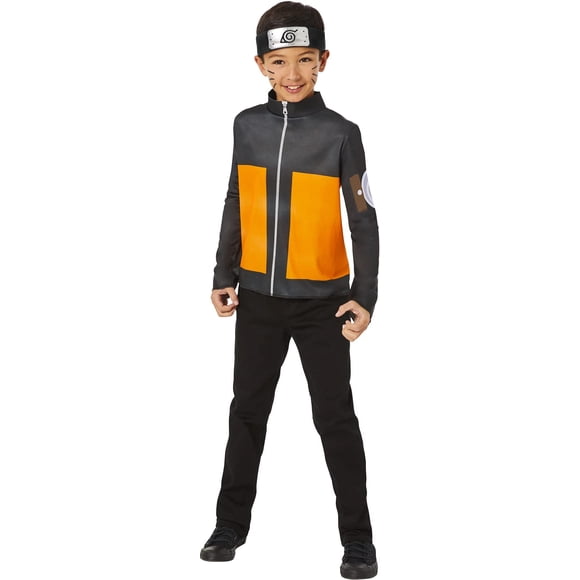 Kit de disfraces de Naruto Shippuden Kids de Spirit Designs Naruto M