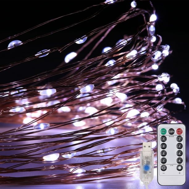 SAYFUT USB String Lights Powered Copper Wire LED Lights Flexible