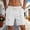 Blanc, variante sur Shorts Plissés Décontractés pour Usage Quotidien Légers Respirants Confort d'Été Taille Élastique Coupe Décontractée pour Hommes