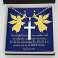 thumbnail image 2 of Angels Protect You Psalm 91 Cross Card Necklace w Stainless Steel Pendant, 2 of 17