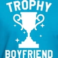 thumbnail image 3 of CafePress - Trophy Boyfriend Men's Fitted T Shirt (Dark) - Men's Fitted T-Shirt, 3 of 4