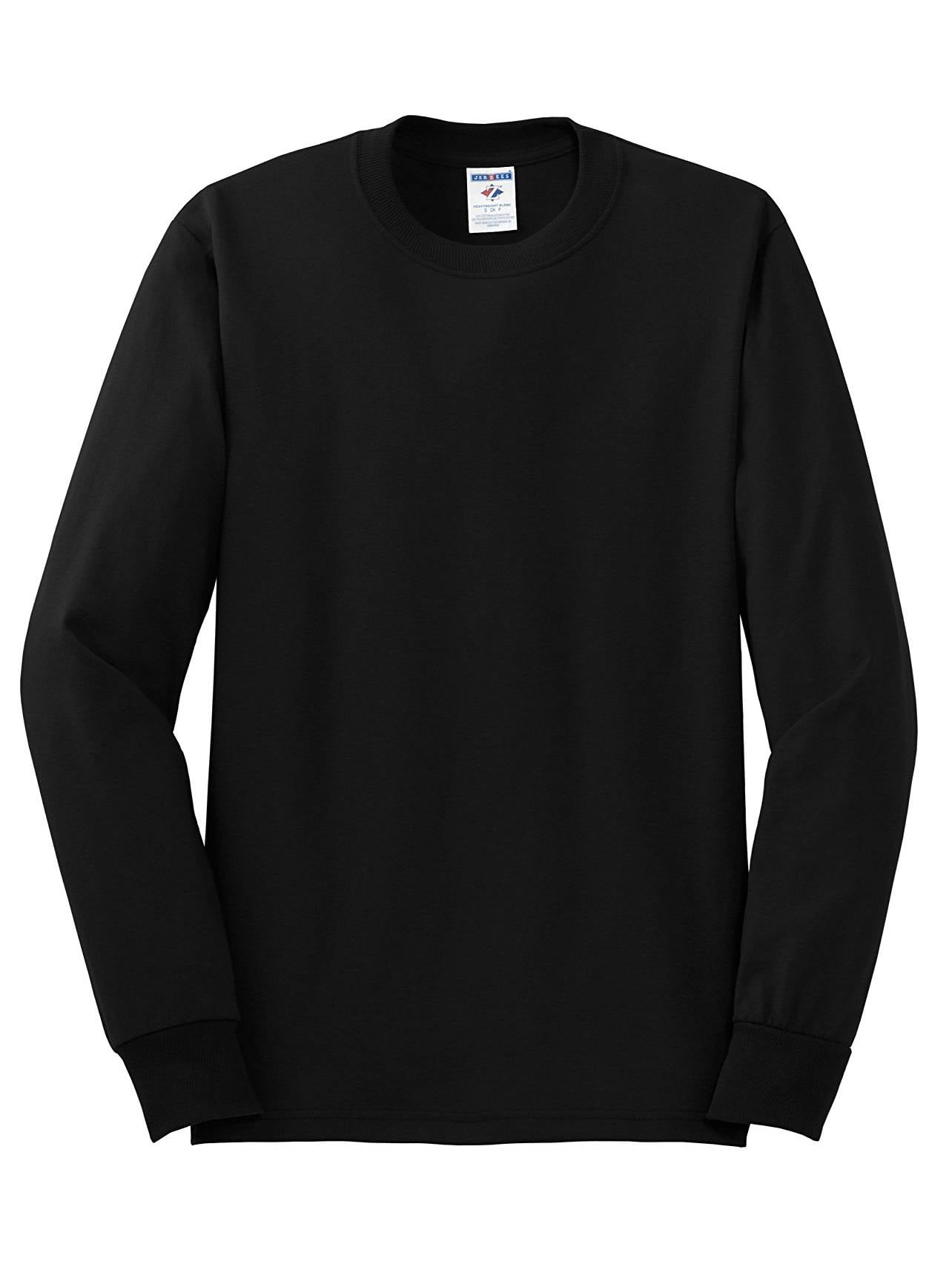 Jerzees 5.6 oz. 50/50 LongSleeve TShirt, Black XL