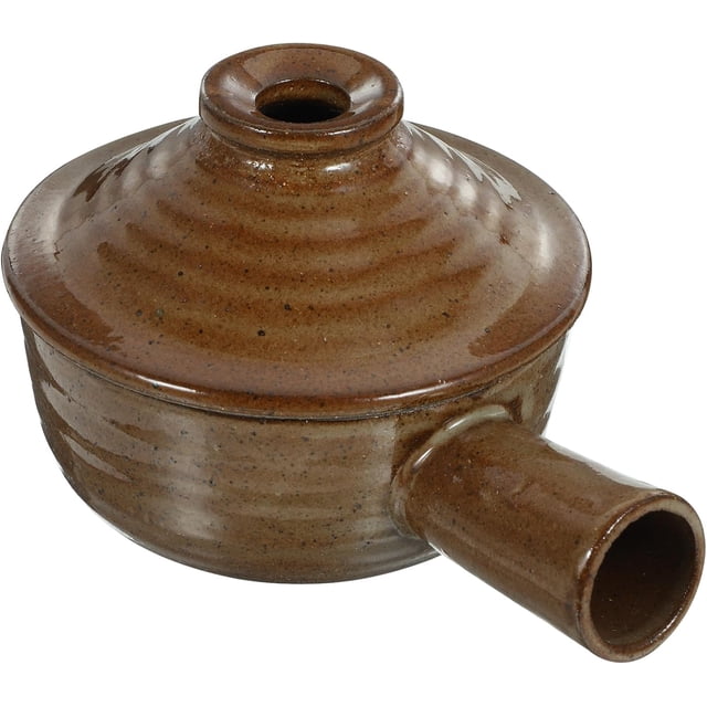 YARDWE Clay Cooking Pots Ceramic Casserole Dish Soup Bowl: Casserole with Lid Baking Dish with Handle Deep Casserole Cookware Set for Soup Chili Beef Stew Multifunctional Bowl Microwave Cookware