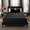 Black, variant on Asquitcy Queen Mattress Topper, 2" Cooling Pillow Top & Deep Pocket 8-21", Quilted Mattress Pad Cover, Breathable & Soft, White