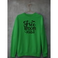 thumbnail image 3 of Free Broom Rides. Sweatshirt Women -Image by Shutterstock, Female 4X-Large, 3 of 4
