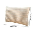 thumbnail image 3 of Amzcrzy Cushion Cover Drawstring Flannel Pillow Cover Back Cushion Cover Cushion Cover Cushion Pillow Cover Soft and Comfortable Bedspread & Coverlet Sets Bedding Bedding Comforter Sets Bedding Set, 3 of 6