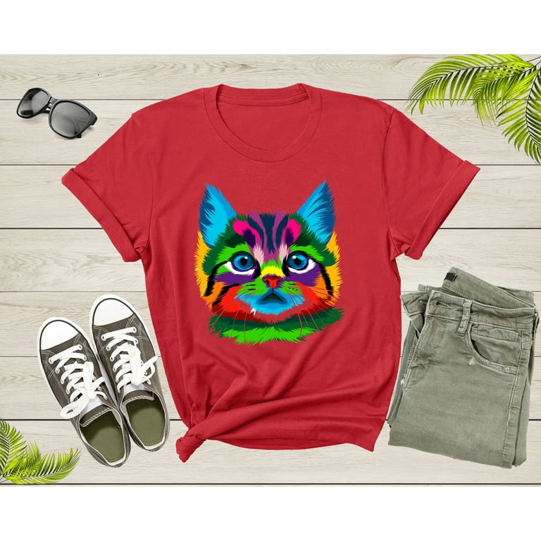 Kids Cute Kitten Kitty Cat 8th Birthday Girl Shirt Kid Gift Kids Cute Kitten Kitty Cat 8th Birthday Girl Shirt Kid Gift