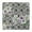 Pioneer Flower Floral-1, variant on Pioneer Flower Floral Print Pattern Square Fitted Tablecloth with Elastic Edge,Square Table Cover,Washable Elastic Table Cover for Home Kitchen Party Decor 34"x34"