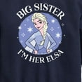 thumbnail image 3 of Frozen 2 - Sister Elsa - Toddler And Youth Crewneck Fleece Sweatshirt, 3 of 5