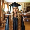 thumbnail image 6 of Logiee Chicken And Rooster Print Unisex Adult Graduation Stole Shawl 72" Long for Academic Commencements Shawl-Sharp Corner, 6 of 7