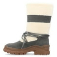 thumbnail image 2 of Journee Womens Galina Mid Calf Pull On Cold Weather Booties, 2 of 8