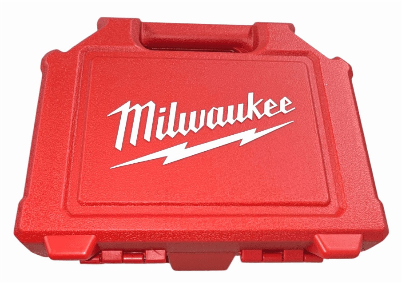 MILWAUKEE SHOCKWAVE Impact Duty 3/8 in. Drive SAE Deep 6-Point Socket Set (12-Piece) – Model 49-66-7006