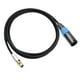 thumbnail image 1 of Cable adaptador XLR hembra a mini XLR macho, cable de extensión de 3 pines, resistente y equilibrado. 2M, 1 of 9