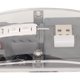 thumbnail image 3 of M Buder Mouse Óptico Inalámbrico Bluetooth 2.4G Transparente 2400DPI Silencioso RGB Gris, 3 of 9
