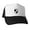 Black/White, variant on CafePress - Delta Chi Black Icon - Adjustable Unisex Printed Trucker Hat with Mesh Back