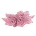 thumbnail image 2 of Uxcell Home Christmas Tree Artificial Hanging Ornaments Flower Pink 10 PCS, 2 of 3