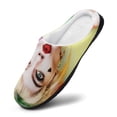 thumbnail image 3 of Harley Quinn Birds Of Prey Fuzzy Cotton Slippers For Mens Winter Cotton Lightweight Anti-slip Rubber Sole Slippers House Open Back Slippers Closed Toe Slippers, 3 of 9