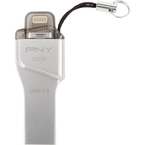 32gb Duo Link Otg Usb 3 0 Flash Drive For Iphone Ipad La01 Walmart Com Walmart Com