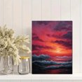 thumbnail image 2 of Qisvanset Man Holding Heart Expressive Canvas Print 12x16 Inch Lounge Decor, 2 of 8
