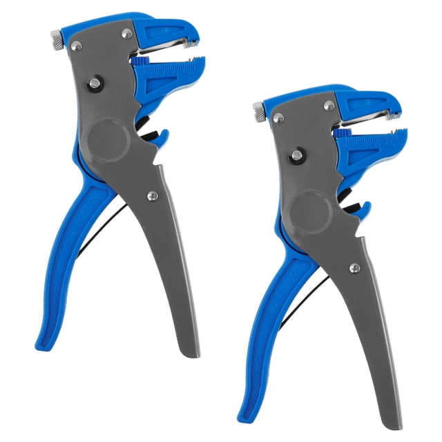 NUAHRHY Wire Stripper High Carbon Steel Wire Stripper Tool Adjustable Quick Stripper Multifunctional Wire Stripper Pliers for Electrical Projects Automotive Repairs