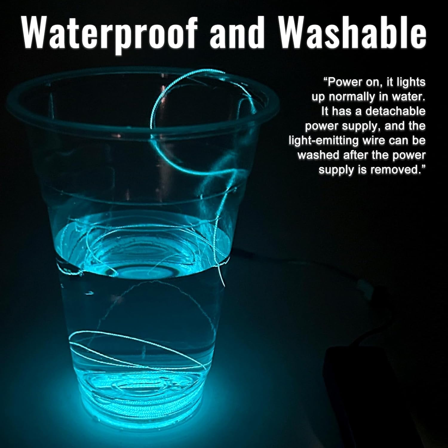 Glow in The Dark Embroidery Machine Thread Electroluminescent Luminous Weaving Sewing Embroidery Thread for Embroidery and Sewing