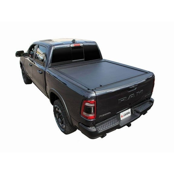 Pace Edwards Matte Black Full Metal Jackrabbit Tonneau Cover Compatible with 2021-2024 Ford F250 6'9" Bed