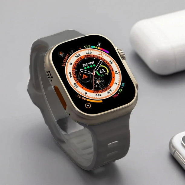 Correa Extensible De Silicona Unisex Sport Ultra M L 38 40 41 mm Para Apple Watch Serie Se 2 3 4 5 6 7 8 Bodega Aurrera en linea