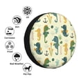 thumbnail image 4 of Sikiie Seahorse PVC Leather Spare Tire Wheel Cover Spare Tire Cover, for Car Truck SUV Camper Trailer Universal Fit(14-17in)-17 inch, 4 of 6
