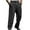 Black, variant on SHTXOZHI Mens Business Casual Pants Flat Front Dress Suit Pants Casual Work Trousers with Pockets