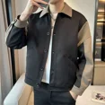 thumbnail image 3 of Abrigos masculinos de alta calidad, chaquetas cargo vintage para hombre, ropa elegante, moda 2024, oferta barata, estética fría, informal, de moda, nuevo en, 3 of 4