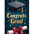 thumbnail image 5 of LUUFILx Graduation Party Banner Backdrop Congrats Grad Celebration Decorations Photo Booth School Event Background Supplies Ceremony Decors, 5 of 9