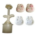 thumbnail image 2 of Mid-Autumn Festival Hand Pressure Mold Cherry-Rabbit Mold Stamps Mold Biscuits Making Tool, 2 of 9