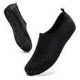 thumbnail image 4 of Aobny Water Shoes Shoes for Women Slip On Water Shoes Quick-Dry Flatform Swim Shoes Shoes Round Toe Slip-Resistant Flat Heel Black Womens Shoes Casual,Size 40, 4 of 8