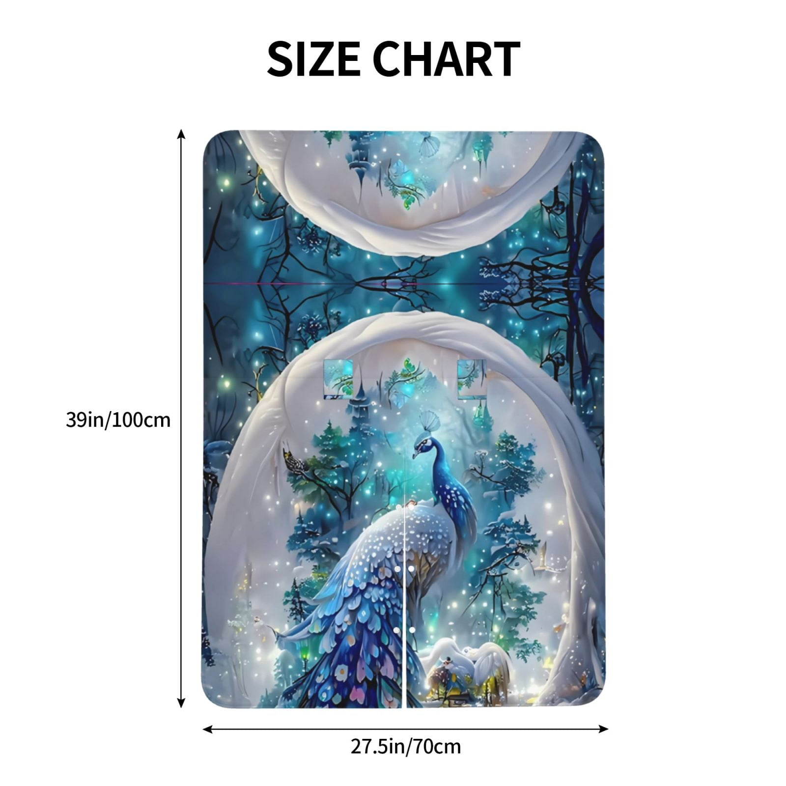 Car Seat Cover Baby - Snow Peacock Breathable Infant Car Seat Cover for Baby Carseat, Lightweight Comfort Baby Essentials Must Haves Newborn Stuff for Girl Boy