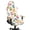 Colorful Paw Beige, variant on TSOVTHRID Black Gold Marble Texture Print 4 Pieces Gaming Chair Covers for Cats Breathable Rotating Gaming Chair Protector Computer Chair Seat Slipcovers with Armrest Covers