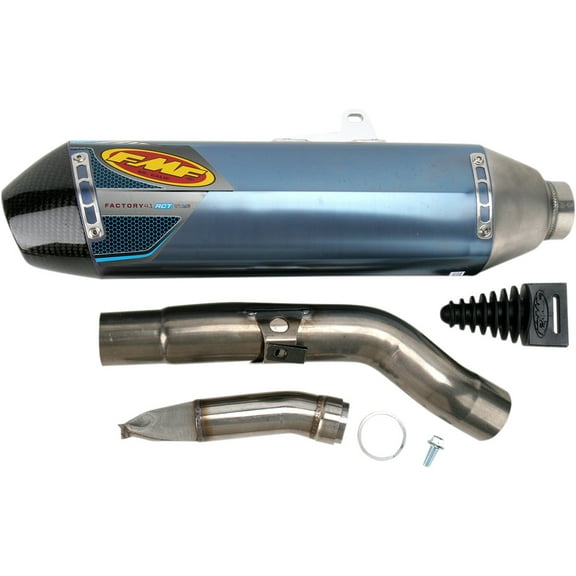 FMF Factory 4.1 RCT Muffler Anodized Titanium/Carbon (042286)