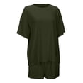 thumbnail image 6 of Short Sets for Women 2 Piece Outfit Short Sleeve T Shirt & Shorts Women Summer Clothes Women Outfits Sets, 6 of 9